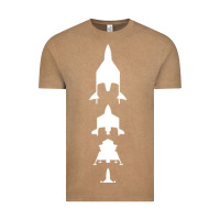 Vintage Coffee Virgin Galactic Evolution Vintage Tee - linhVisuals