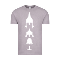 Vintage Zinc Virgin Galactic Evolution Vintage Tee - linhVisuals
