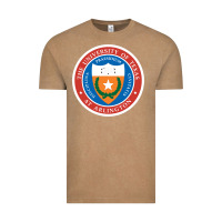 Vintage Coffee university of texas at arlington seal Vintage Tee - linhVisuals