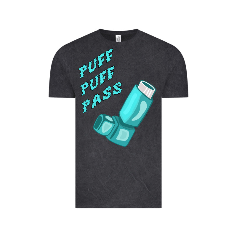 Puff Puff Pass Inhaler Vintage Tee by linhVisuals | Teevron