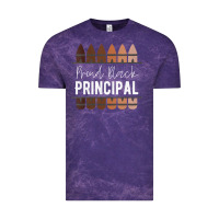 Cloud Purple womens proud black principal, black history month school principal v n Vintage Tee - linhVisuals