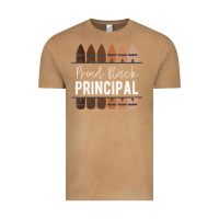 Vintage Camel womens proud black principal, black history month school principal v n Vintage Tee - linhVisuals