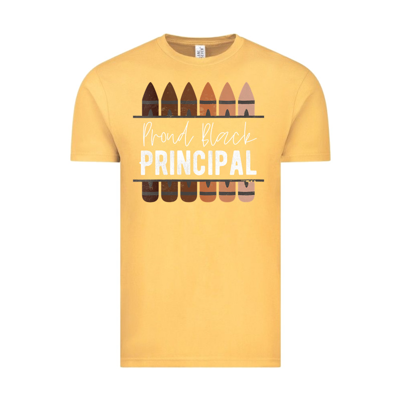 Womens Proud Black Principal, Black History Month School Principal V N Vintage Tee by linhVisuals | Teevron