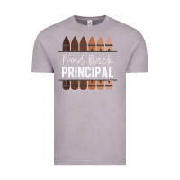 Vintage Zinc womens proud black principal, black history month school principal v n Vintage Tee - linhVisuals