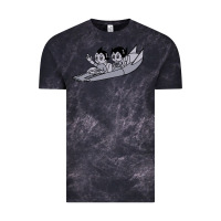 Cloud Black newastro boy and uran Vintage Tee - linhVisuals