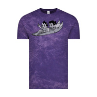 Cloud Purple newastro boy and uran Vintage Tee - linhVisuals