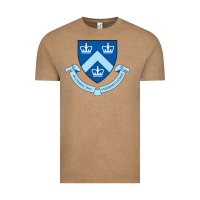 Vintage Coffee columbia university shield Vintage Tee - linhVisuals