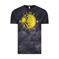 Cloud Black time team Vintage Tee - linhVisuals