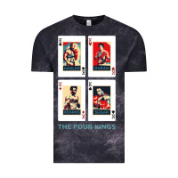 Cloud Black the four kings of boxing Vintage Tee - linhVisuals
