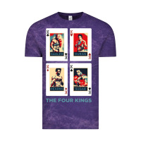 Cloud Purple the four kings of boxing Vintage Tee - linhVisuals