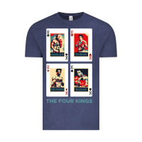Vintage Denim the four kings of boxing Vintage Tee - linhVisuals
