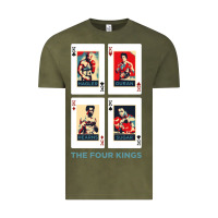 Vintage Olive the four kings of boxing Vintage Tee - linhVisuals
