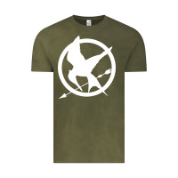 Vintage Olive The Hunger Games Trilogy Vintage Tee - linhVisuals