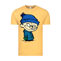 Vintage Mustard calvin Vintage Tee - linhVisuals