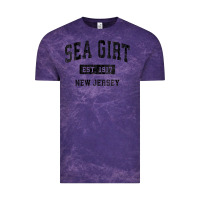 Cloud Purple womens sea girt new jersey nj vintage sports design black design v nec Vintage Tee - linhVisuals