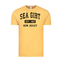Vintage Mustard womens sea girt new jersey nj vintage sports design black design v nec Vintage Tee - linhVisuals