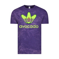Cloud Purple newavocado originals three stripes Vintage Tee - linhVisuals