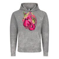 Cloud Rock cancer boxing gloves with ribbon Vintage Hoodie - NancyCooperArtShop