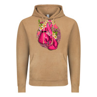 Vintage Camel cancer boxing gloves with ribbon Vintage Hoodie - NancyCooperArtShop