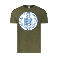 Vintage Olive eastern illinois university seal Vintage Tee - linhVisuals