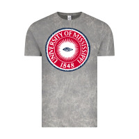 Cloud Rock university of mississippi seal Vintage Tee - linhVisuals