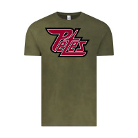 Vintage Olive peterborough team Vintage Tee - linhVisuals