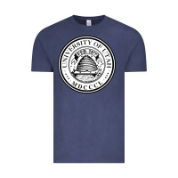 Vintage Denim university of utah seal Vintage Tee - linhVisuals