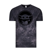 Cloud Black newbaby yoda 01 Vintage Tee - linhVisuals