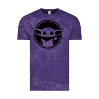 Cloud Purple newbaby yoda 01 Vintage Tee - linhVisuals