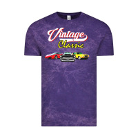 Cloud Purple vintage classic oldies cars Vintage Tee - linhVisuals