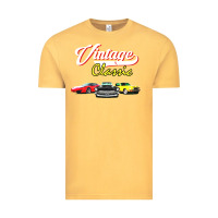 Vintage Mustard vintage classic oldies cars Vintage Tee - linhVisuals