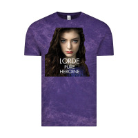 Cloud Purple Lorde Vintage Tee - linhVisuals