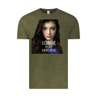 Vintage Olive Lorde Vintage Tee - linhVisuals