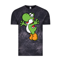 Cloud Black yoshi Vintage Tee - linhVisuals