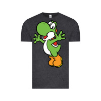 Vintage Black yoshi Vintage Tee - linhVisuals