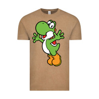 Vintage Coffee yoshi Vintage Tee - linhVisuals
