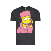 Vintage Black newbart simpson camron Vintage Tee - linhVisuals