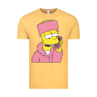 Vintage Mustard newbart simpson camron Vintage Tee - linhVisuals