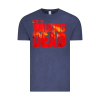 Vintage Denim the walking dead blood Vintage Tee - linhVisuals