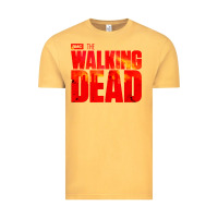Vintage Mustard the walking dead blood Vintage Tee - linhVisuals