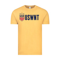 Vintage Mustard uswnt champion Vintage Tee - linhVisuals