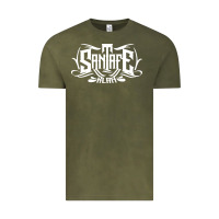 Vintage Olive santa fe klan merch santa  , Vintage Tee - linhVisuals