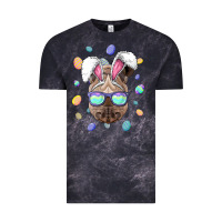 Cloud Black rhino easter bunny ears funny easter eggs hunting sweatshirt Vintage Tee - linhVisuals