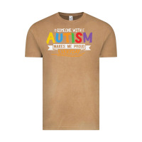 Vintage Camel someone with autism makes me proud Vintage Tee - linhVisuals