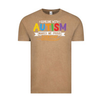 Vintage Coffee someone with autism makes me proud Vintage Tee - linhVisuals