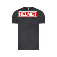 Vintage Black Meantime Helmet Vintage Tee - linhVisuals