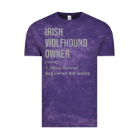 Cloud Purple irish wolfhound dog funny classic Vintage Tee - linhVisuals