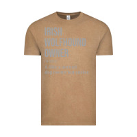 Vintage Coffee irish wolfhound dog funny classic Vintage Tee - linhVisuals