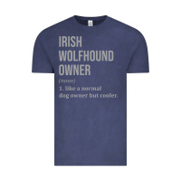 Vintage Denim irish wolfhound dog funny classic Vintage Tee - linhVisuals