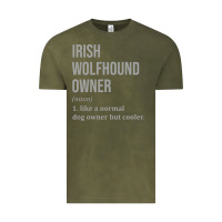 Vintage Olive irish wolfhound dog funny classic Vintage Tee - linhVisuals
